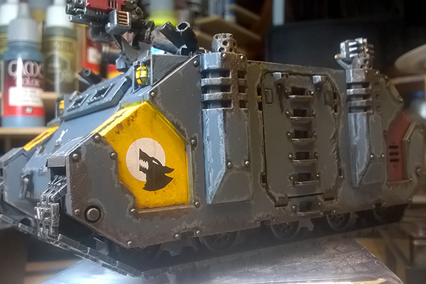space wolves rhino